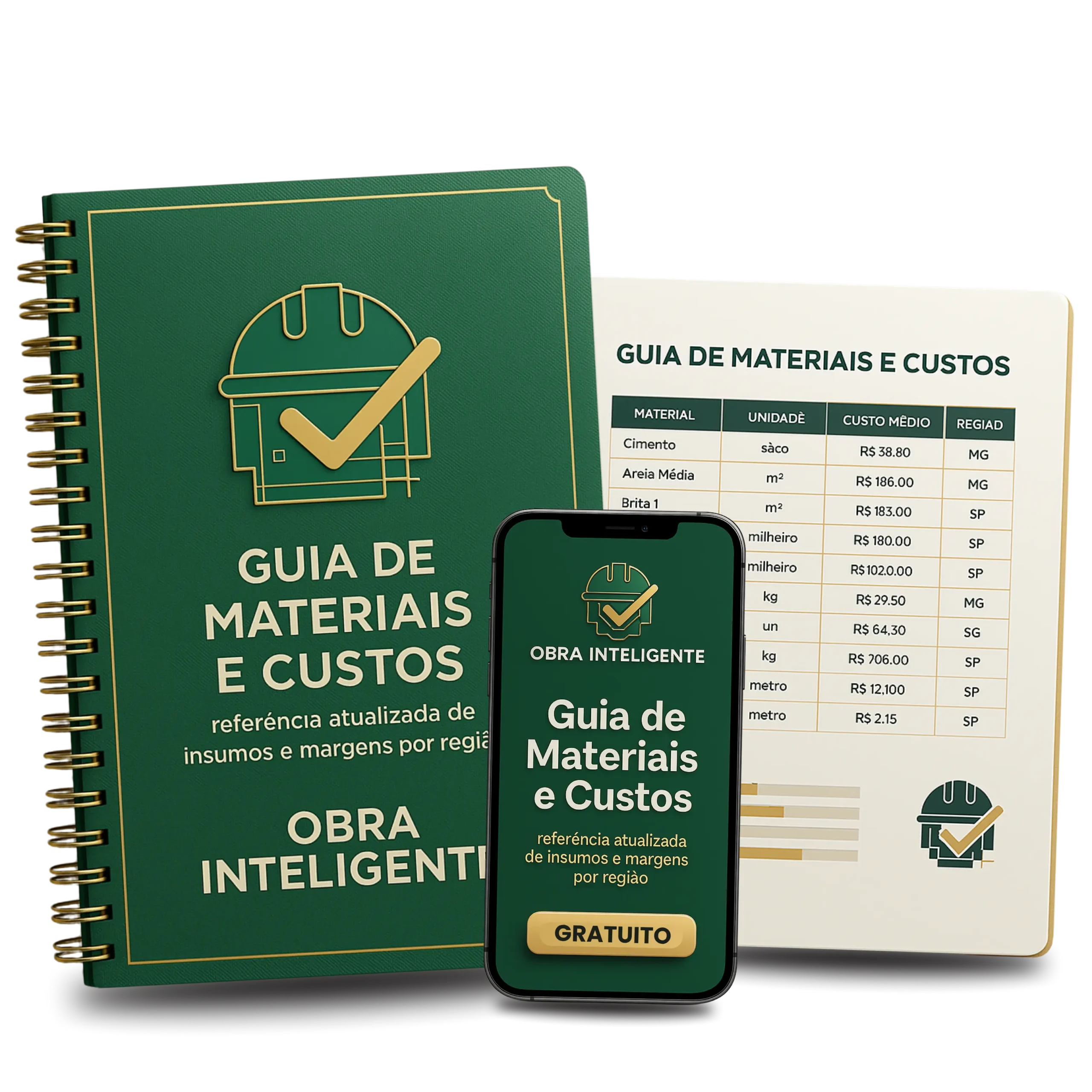 Guia de Materiais e Custos