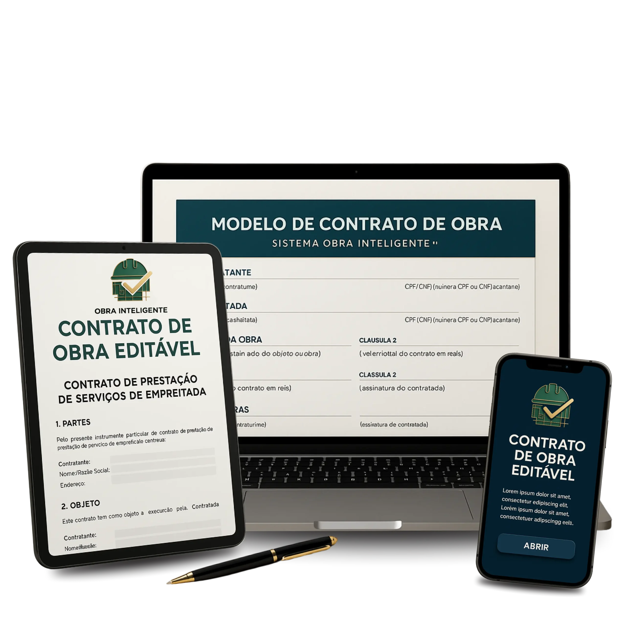 Modelo de Contrato de Obra