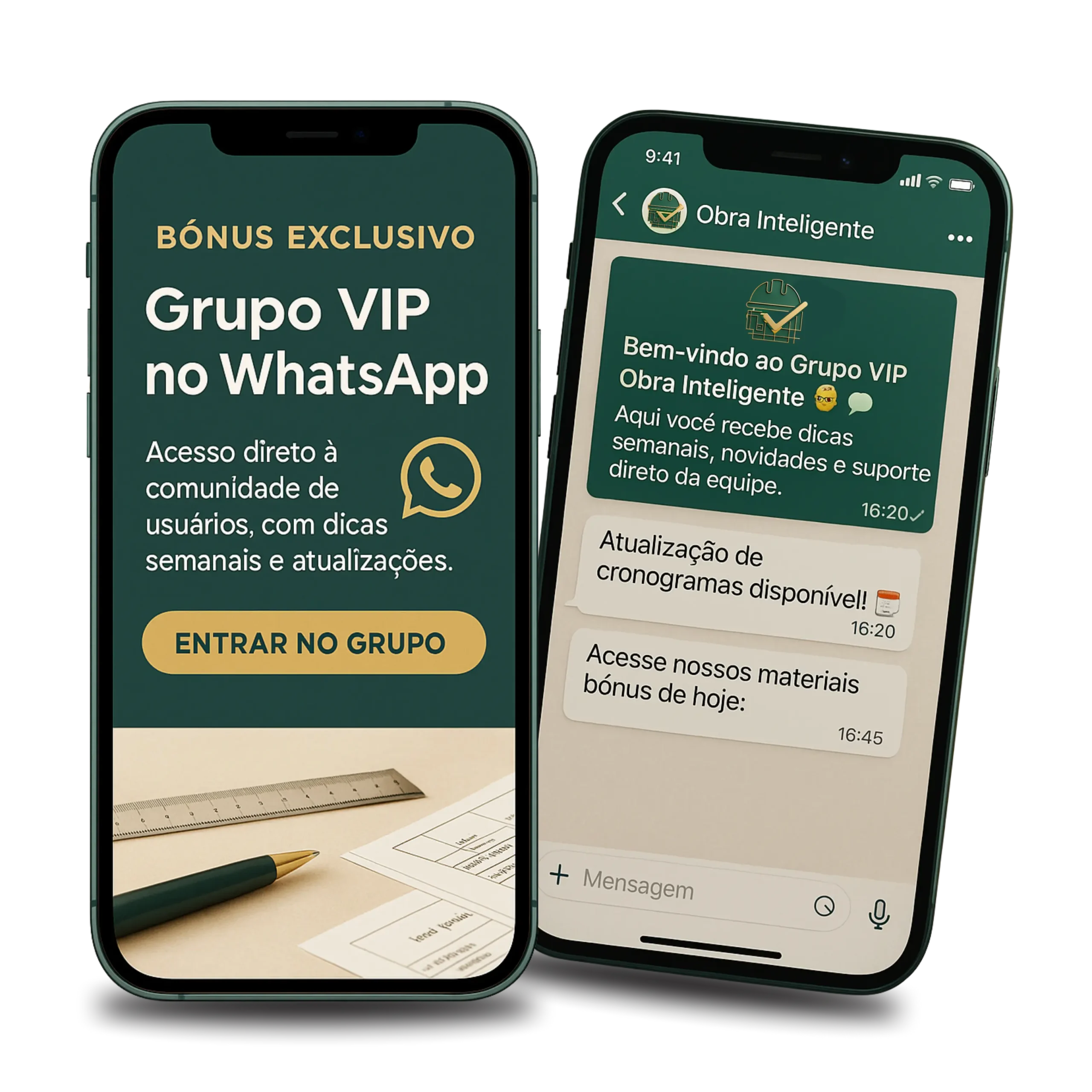 Grupo VIP no WhatsApp